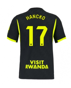 Atletico Madrid David Hancko #17 Maglia Gara Trasferta Repliche 2026-27 Maniche Corte Atletico Madrid David Hancko #17 Maglia Gara Trasferta Repliche 2026-27 Maniche Corte
